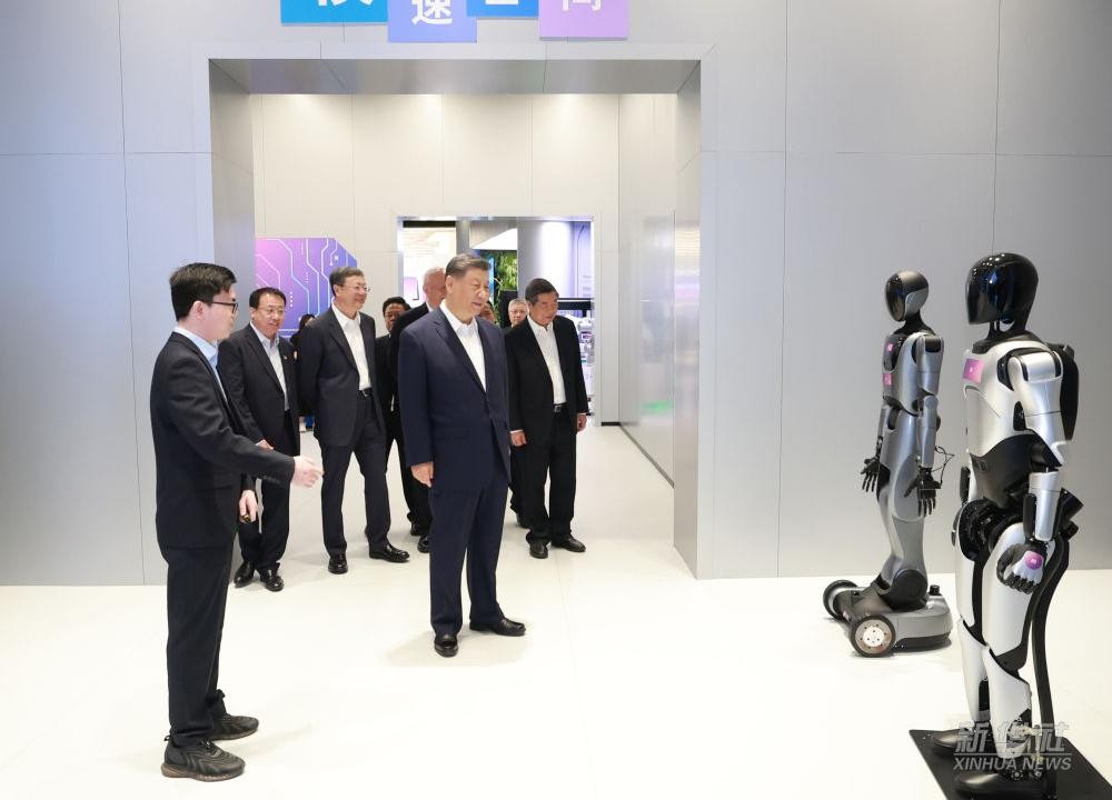 习近平总书记到上海调研，j9娱乐代表具身智能行业汇报进展